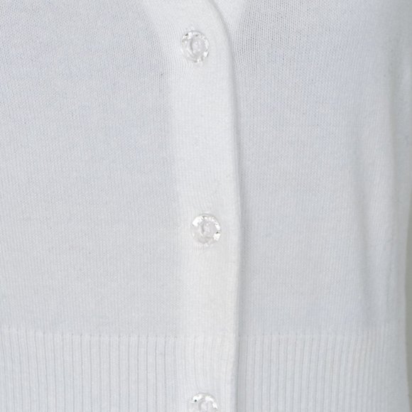 Kirsh white cardigan - Large - Picture 5 of 6